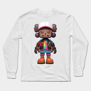 Hypebeast Kaws Figures Long Sleeve T-Shirt